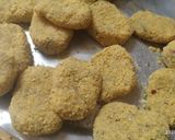 A picture of step 5 of Chicken nuggets.