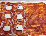 Foto del paso 3 de la receta: Pizza dos gustos
