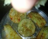 A picture of step 1 of Grilled cucumber.
