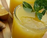 A picture of step 5 of Pineapple ginger juice.