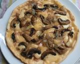 Foto del paso 6 de la receta: Tarta de champiñones con queso y otra con jamón
