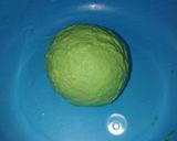 Foto langkah ke 6 dari resep Bakpao pandan isi cokelat.