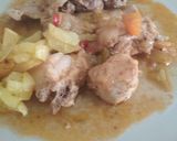 Foto del paso 4 de la receta Conejo guisado con adobo de cava. Receta 5*