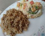 A picture of step 9 of Dirty rice.