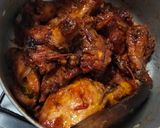 A picture of step 6 of Isa's take on chicken and ugali.
