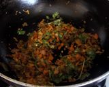 A picture of step 2 of Club sandwich paratha.