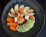 A picture of step 1 of Cucumber Apple Salad 🥗.