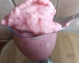 A picture of step 4 of Strawberry Spumone.