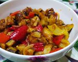 Pas rețetă Salată din vânătă caldă 3 fotografie