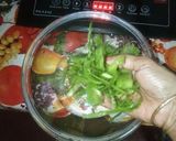 A picture of step 1 of Ridge Gourd Peel Chutney / Jhinge Chutney.
