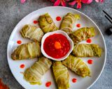 Foto langkah ke 5 dari resep Bakso Gulung Sawi Putih.
