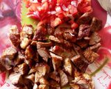 A picture of step 6 of Beef choma (pan choma).