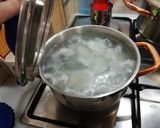A picture of step 2 of Cod Fritters or Cod Meatballs.