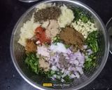 A picture of step 2 of Stuffed Aloo Palak Paratha (Punjabi Style).