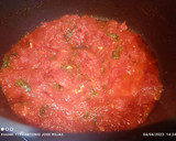 Foto del paso 5 de la receta: Spaguetinis con salsa de tomate 🍅 y albahaca 🌿