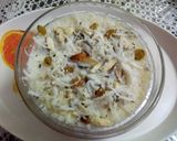 A picture of step 3 of Feniyan kheer(white silky thin sevayian pudding).