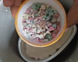 A picture of step 4 of Vanilla Tutti Frutti Cake in cooker.