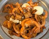 Foto langkah ke 1 dari resep Balado udang kentang tempe telor.