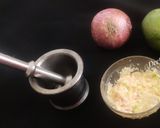 A picture of step 2 of Kairi (Raw Mango) & Onion Chutney.