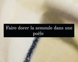 Une image de l'étape 1 de Maakra ou rfiss tounsi.
