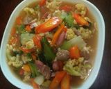 Foto langkah ke 8 dari resep Capjay Putih Ajiib.