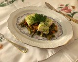 Foto del paso 5 de la receta: Bacalao con salteado de espárragos y gambas