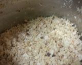 A picture of step 2 of Mithi choori.
