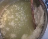 A picture of step 2 of Quick, EZ, Homemade Mozzarella cheese (6-8minutes, 2 ingredient).