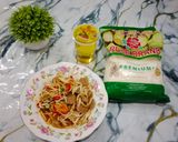 Foto langkah ke 8 dari resep Tumis Kecambah Bakso.