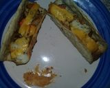 A picture of step 4 of Roti tortilla.