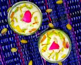 A picture of step 4 of Saffron Pistachio Falooda.