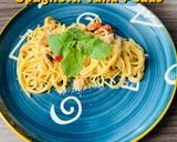 Foto langkah ke 5 dari resep Spaghetti Tuna Pedas ala Mama Asi / yLoVeA.