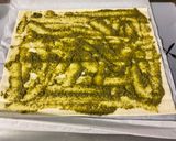 Une image de l'étape 2 de Palmiers feuilletés au pesto de cresson, jambon blanc et pavot bleu.