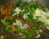 A picture of step 6 of Muglai parantha.