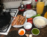 Foto del paso 1 de la receta: Paella de cigalas y gambones