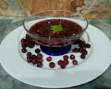 A picture of step 1 of Faalsa Chutney🍇😋.