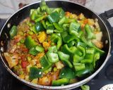 A picture of step 6 of Mix Veg Sabji.