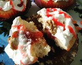 Foto del paso 10 de la receta: Cupcakes "sesos de rata" sangrientos