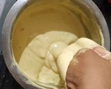 A picture of step 7 of Gujarati Khaman.