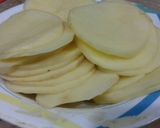 A picture of step 2 of Aalu k Pakorhay #Cookpadapp #Iftar_Contest #CookingSpecial.