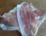 A picture of step 2 of Sig's Asparagus, Cheese and Black Forest Ham Parcels.
