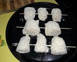 Foto del paso 4 de la receta: Brocheta de pollo c/panceta