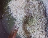 A picture of step 2 of Coconut Burfi.