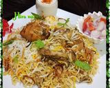 A picture of step 9 of Chicken Biryani.