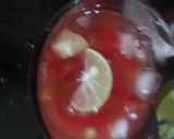 A picture of step 2 of "Watermelon Mojito" #AR #Summer special challenge.