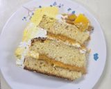 صورة لخطوة 12 من وصفة كيكة مانجو بطريقتي 🥭 lassi mango cake