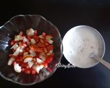 A picture of step 1 of Fresh Dates -Pomegranate Raita.