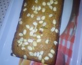 A picture of step 14 of #bakeabread# Banana bread with groundnut topping.