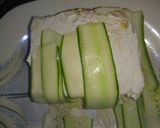 A picture of step 5 of Sandwich at any time...new style you will love to eat.