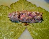 Foto del paso 9 de la receta: HOJITAS De Parra,(Dolma) rellenas de Pechuga molida de Pollo...!